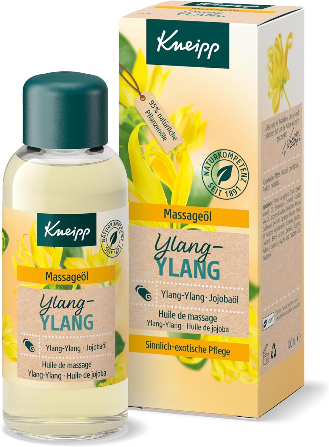 Ylang Ylang Nourishing Massage Oil 100 Ml