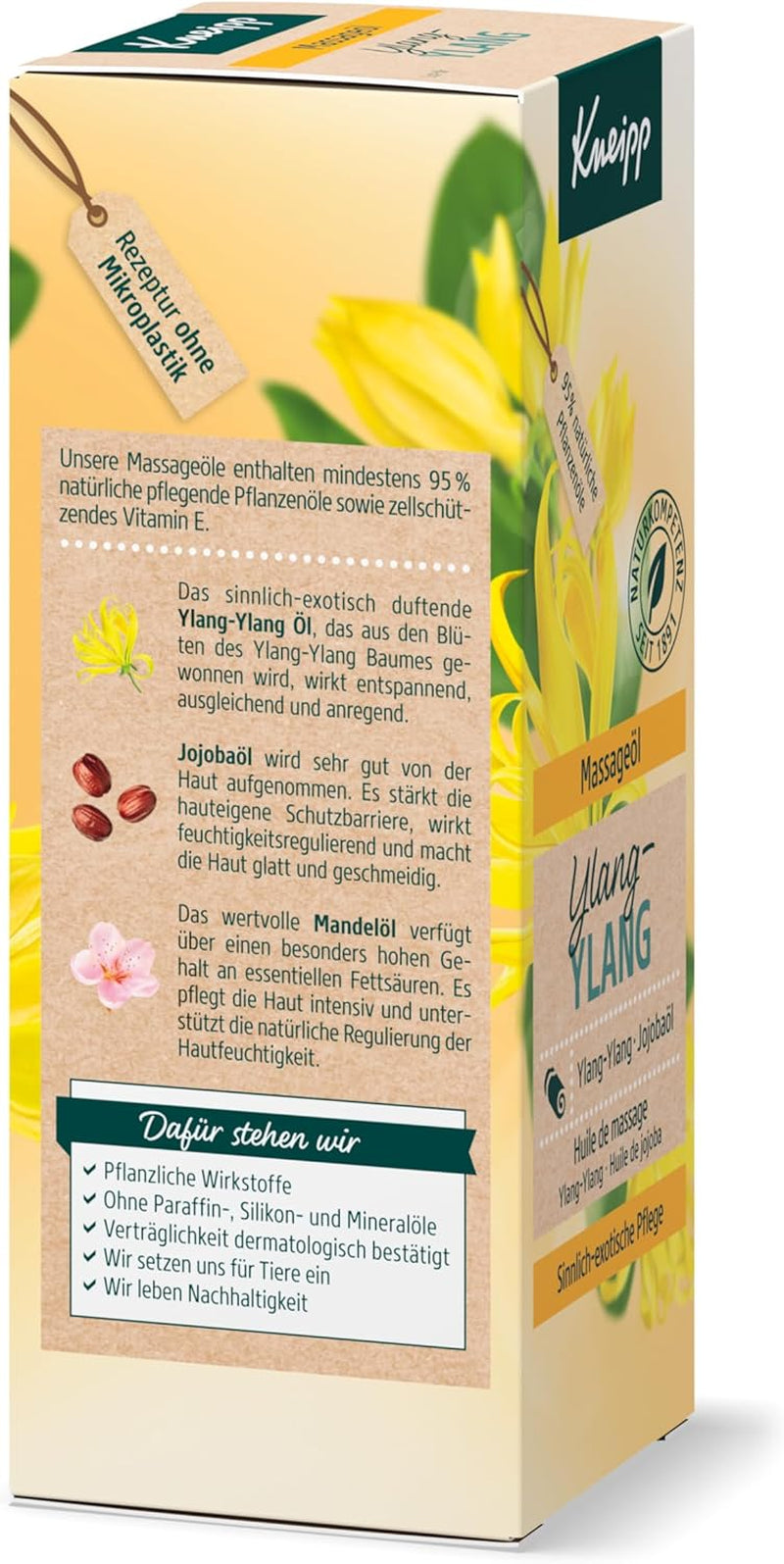 Ylang Ylang Nourishing Massage Oil 100 Ml